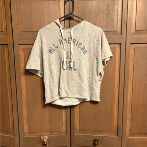 All American Girl Gray Hoodie
